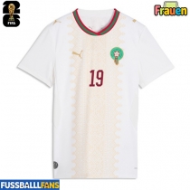 Marokko Youssef En-Nesyri #19 Auswärtstrikot Frauen WM 2026 Kurzarm